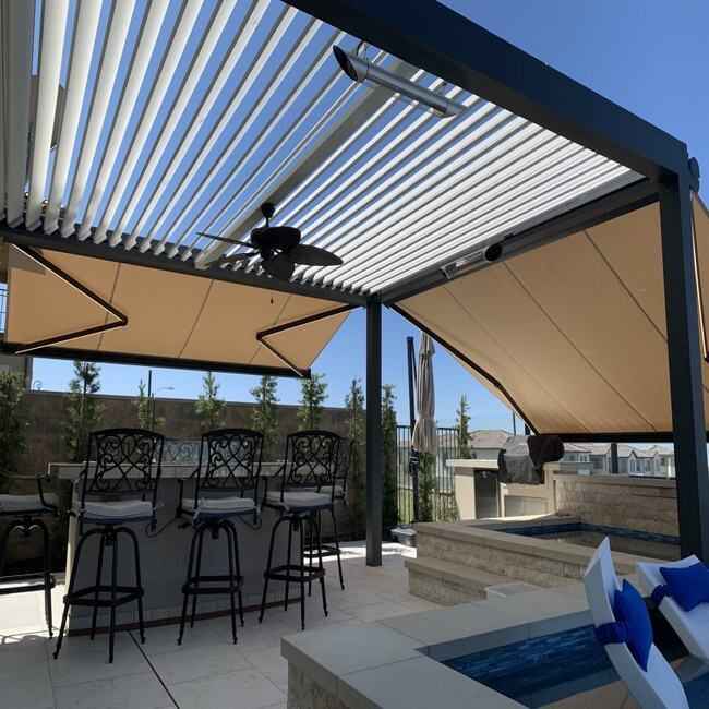 Bioclimatic Pergola in Asia